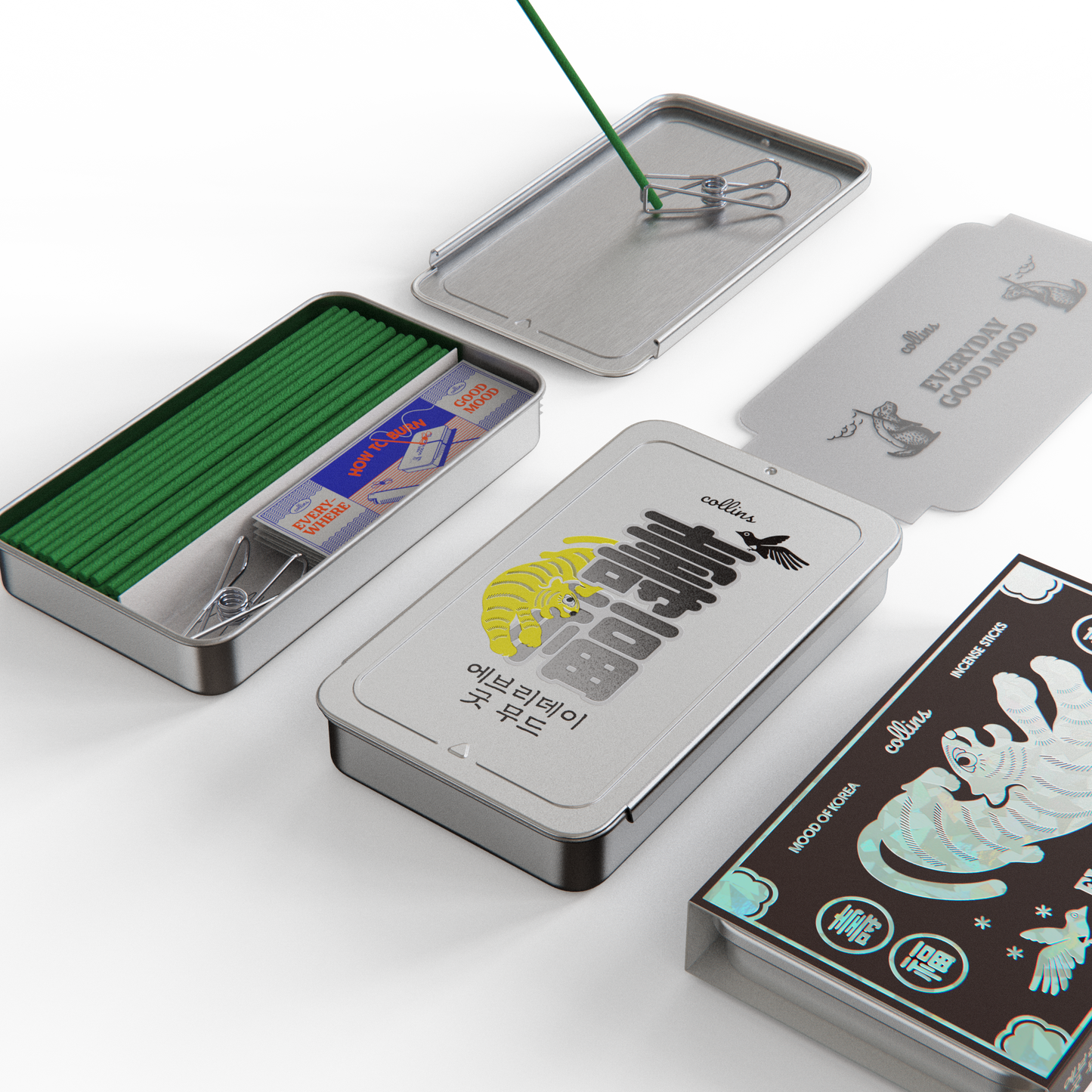 Collins | Incense | KOREA EDITION | EVERYDAY GOOD MOOD Incense Sticks