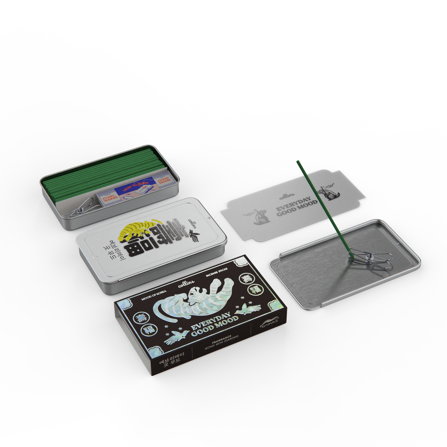 Collins | Incense | KOREA EDITION | EVERYDAY GOOD MOOD Incense Sticks