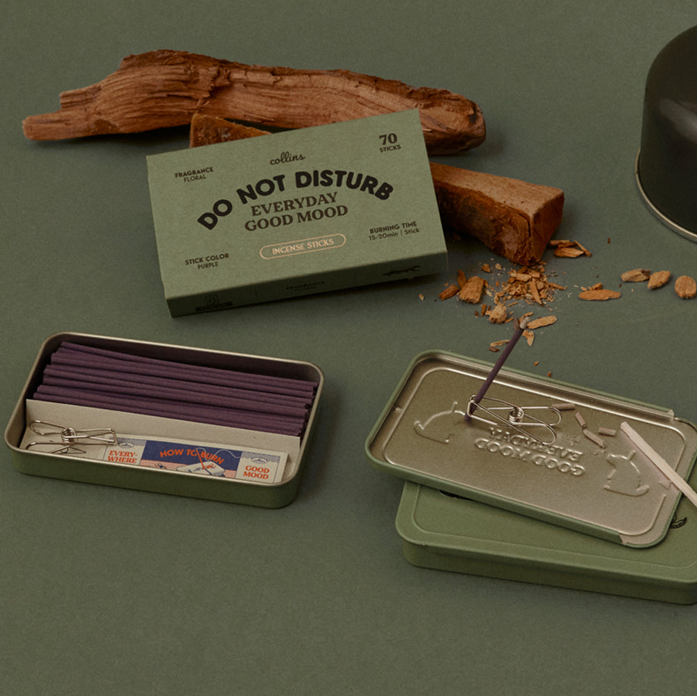 Collins| Incense | DO NOT DISTURB | EVERYDAY GOOD MOOD Incense Sticks