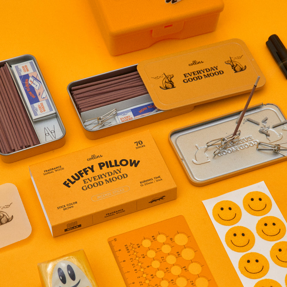 Collins | Incense | FLUFFY PILLOW | EVERYDAY GOOD MOOD Incense Sticks