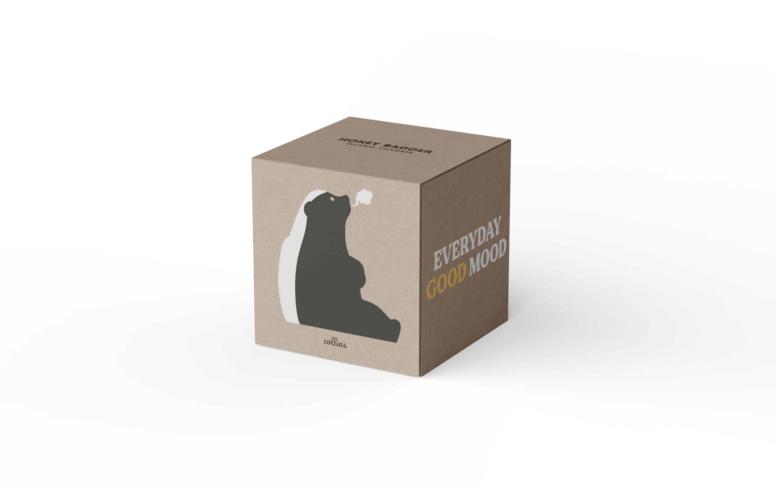 COLLINS | HONEY BADGER | EVERYDAY GOOD MOOD INCENSE CHAMBER - Naturwood Limited