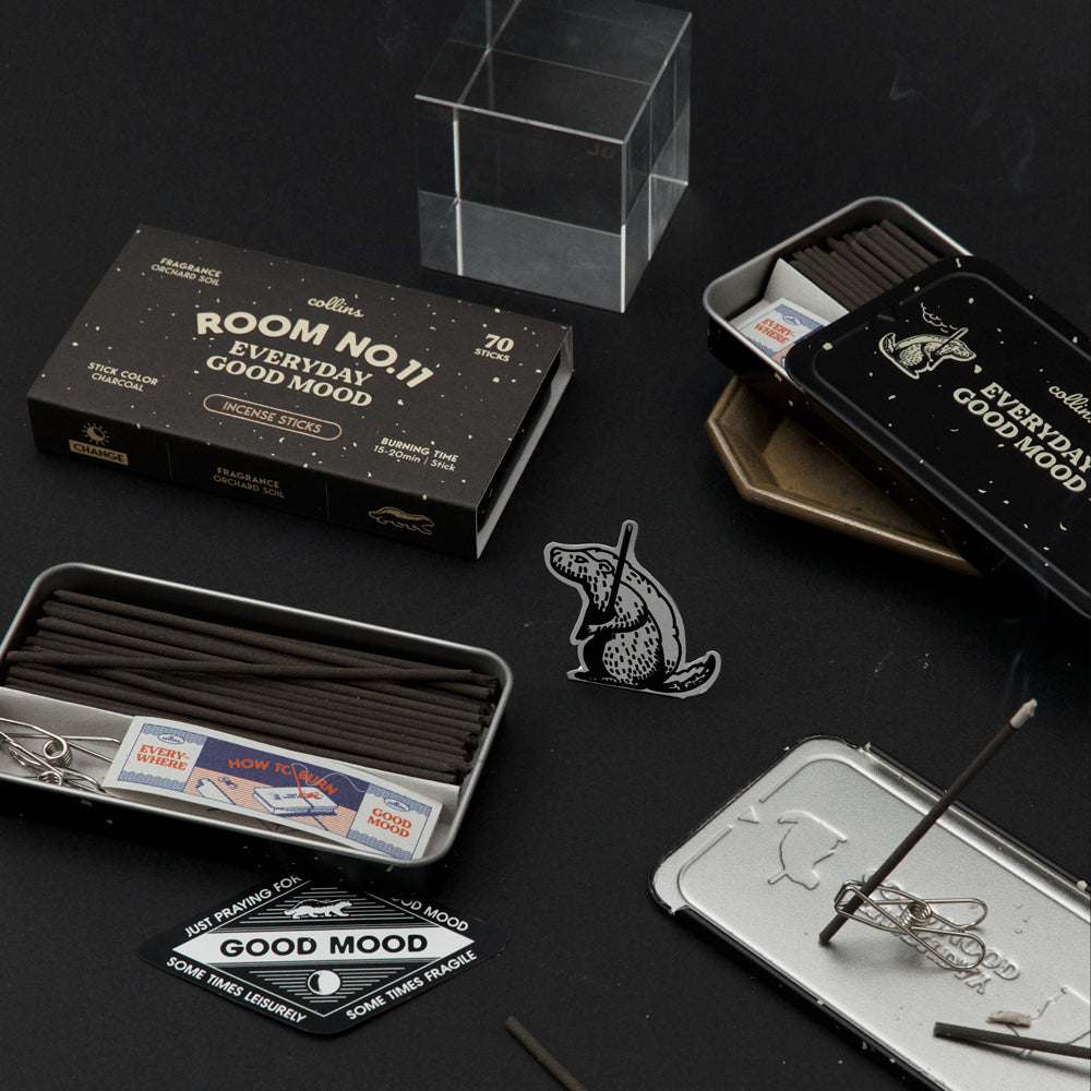 Collins | Incense | ROOM NO.11 | EVERYDAY GOOD MOOD Incense Sticks