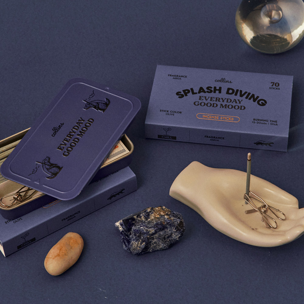 Collins | Incense | SPLASH DIVING | EVERYDAY GOOD MOOD Incense Sticks