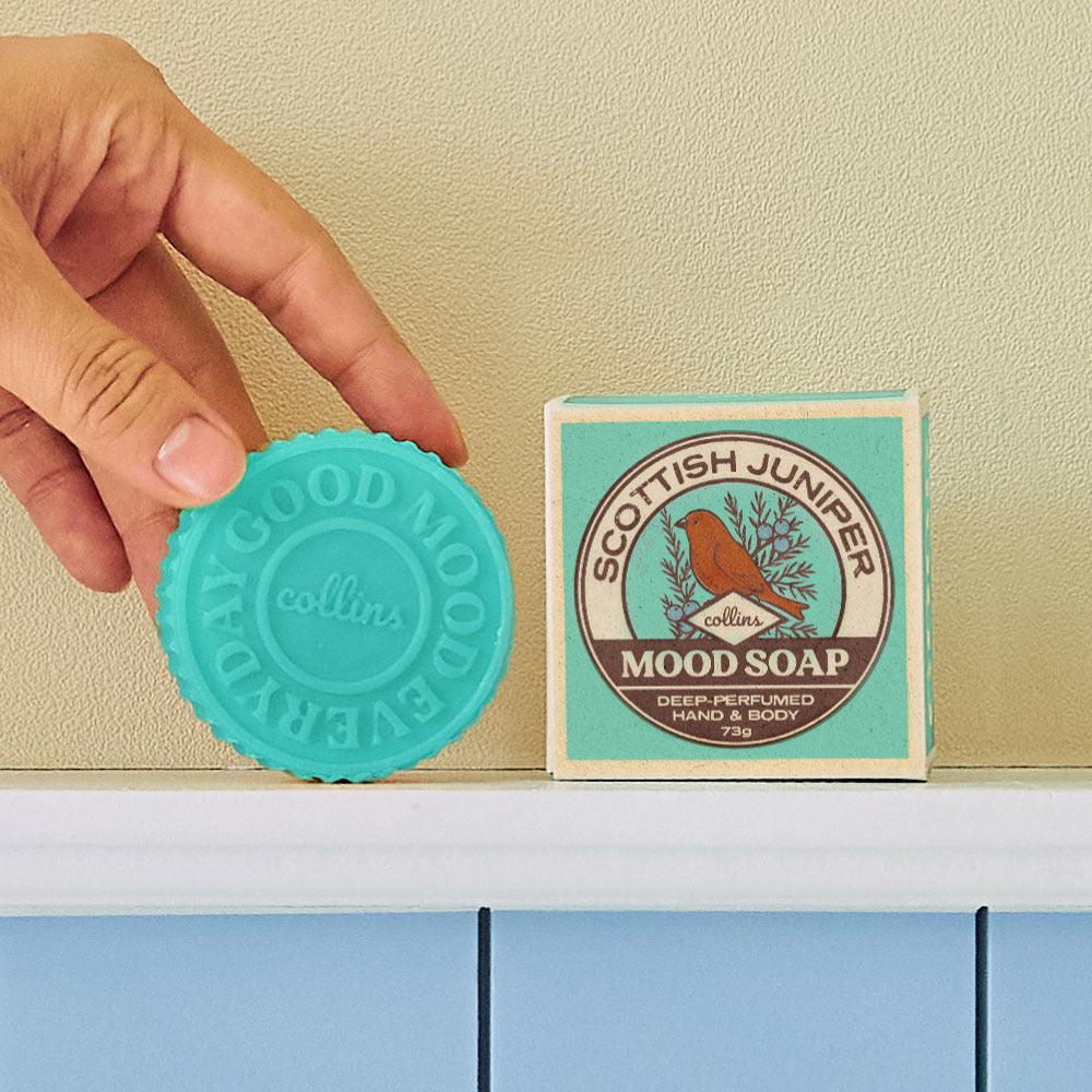 COLLINS | MOOD SOAP | SCOTTISH JUNIPER - Naturwood Limited