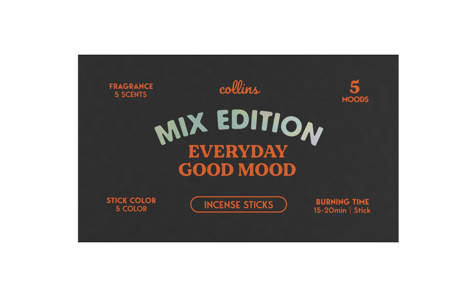 COLLINS | INCENSE | MIX EDITION | EVERYDAY GOOD MOOD INCENSE STICKS - Naturwood Limited